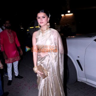 Photos: Tara Sutaria snapped at friends wedding