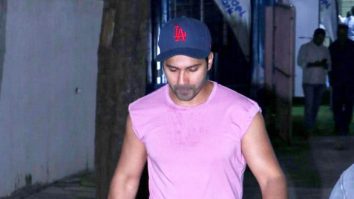 Photos: Varun Dhawan and Dino Morea snapped at the gym in Bandra