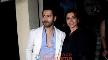 Photos: Varun Dhawan and Samantha Prabhu snapped promoting Citadel: Honey Bunny