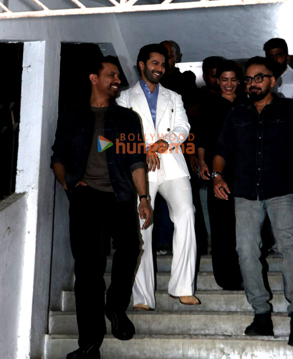 photos varun dhawan and samantha prabhu snapped promoting citadel honey bunny