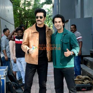 Photos: Vicky Kaushal and Rajkummar Rao snapped in Bandra