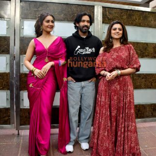 Photos: Vikrant Massey, Raashi Khanna and Ridhi Dogra snapped promoting The Sabarmati Report