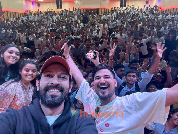 photos vikrant massey visits a college in jaipur for a conversation around his upcoming film the sabarmati report 2