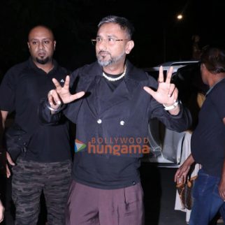 Photos: Yo Yo Honey Singh snapped outside Bastian in Bandra