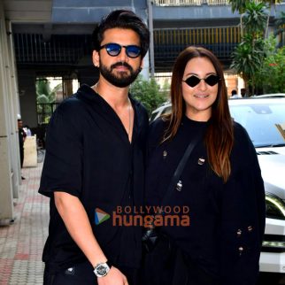 Photos: Zaheer Iqbal and Sonakshi Sinha snapped in Andheri