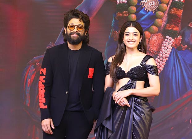 Pushpa 2 - The Rule Mumbai event: "We often complain 'The girls are like this and like that'. But Rashmika Mandanna is the kind of girl who makes the world a beautiful place" - Allu Arjun
