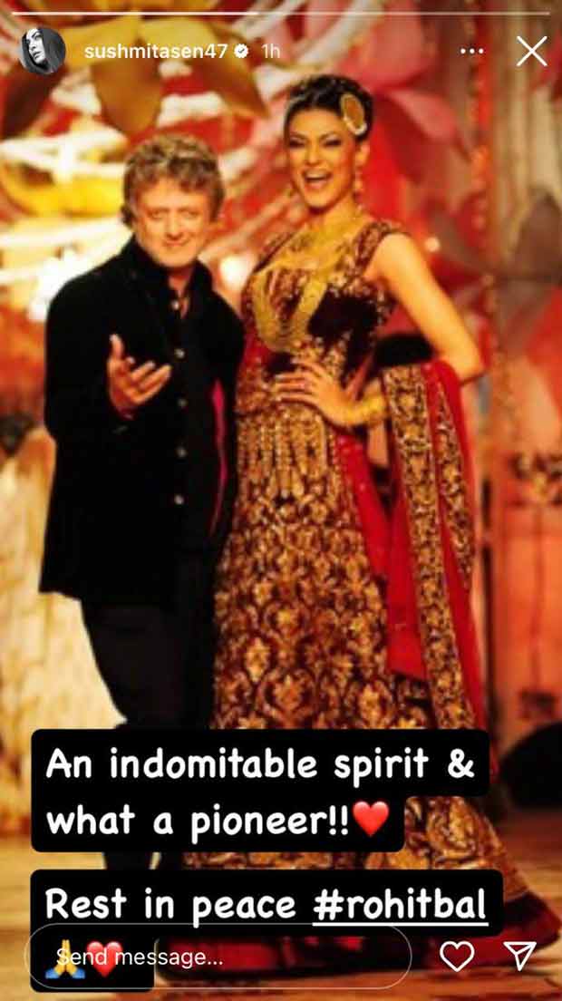 Rohit Bal, fashion designer, passes away at 63 after prolonged illness; Priyanka Chopra, Ananya Panday, Sidharth Malhotra & more mourn the loss