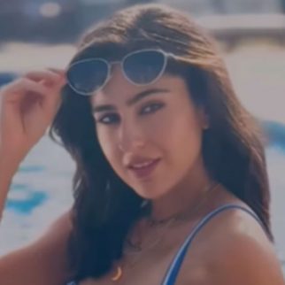 Sara Ali Khan stuns in chic blue monokini photoshoot, flaunts summer vibes