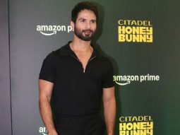 Shahid Kapoor at the Blue Carpet Premiere of Citadel Honey Bunny