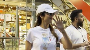 Shilpa Shetty’s Shopping time with husband Raj Kundra at Food Square