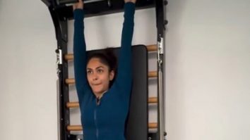 Sneek Peak into Mrunal Thakur’s Pilates sesh