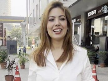 TMKOC fame Munmun Dutta have a sweet conversation with the paps