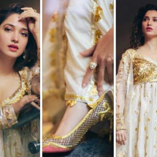 Tamannaah Bhatia’s Louboutin stilettos steal the spotlight in her traditional look