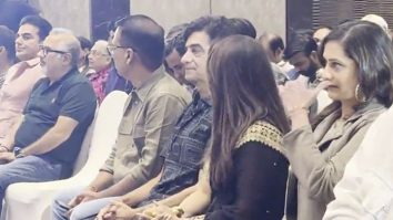 Tushaar Kapoor, Madhiuri Dixit & other celebs at the Music Launch of the upcoming film Hey Siri Ve Siri