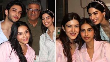 Vedang Raina, Shanaya Kapoor, and others surprise Khushi Kapoor with a pajama party on her 24th birthday