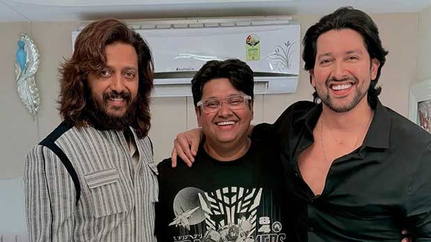 It’s official! Milap Zaveri’s Masti 4 goes on floors, Aftab Shivdasani shares picture featuring Riteish Deshmukh and Jitendra