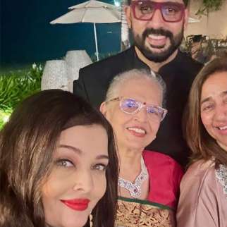 Aishwarya Rai Bachchan and Abhishek Bachchan come together for a selfie with Anu Ranjan amid divorce rumours