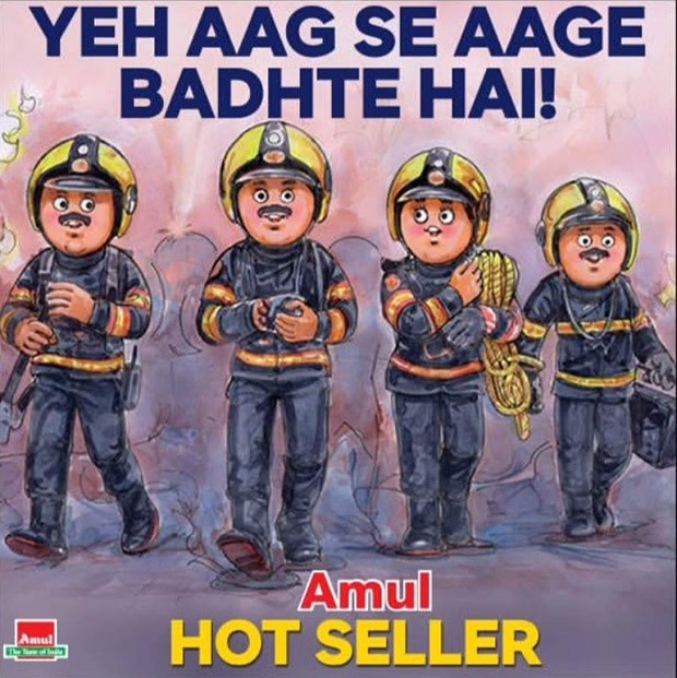 Amul pays tribute to Agni with a quirky topical