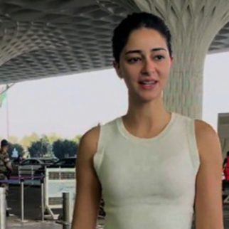 Bae is slaying in offwhite! Ananya Panday papped at the airport