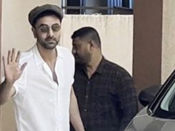 Barfi avatar of Ranbir Kapoor as he spotted at Sanjay Leela Bhansali’s office