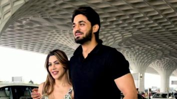 Beautiful jodi Nikki Tamboli and Arbaz Patel papped at the airport