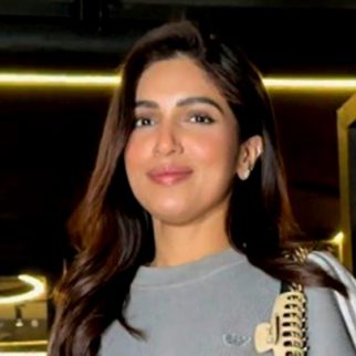 Bhumi Pednekar papped at a cafe in bandra