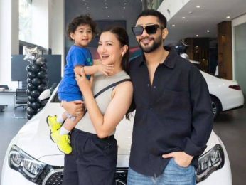 Gauahar Khan buys Mercedes-Benz Coupe worth nearly Rs 1 crore, celebrates with family