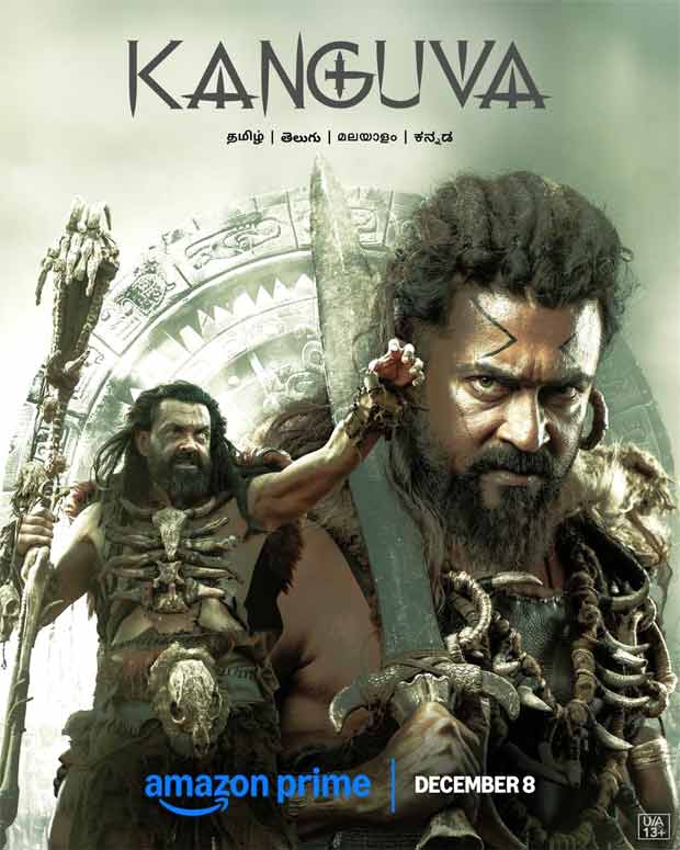 Suriya-Bobby Deol starrer Kanguva to start streaming on Prime Video from December 8 : Bollywood News