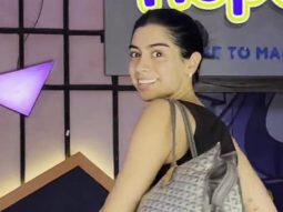 Khushi Kapoor snapped amid dance reheasals