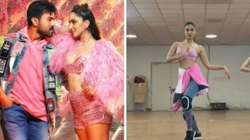 Kiara Advani drops BTS video of ‘Dhop’ dance rehearsals for Game Changer; says, “It made me feel like I was in Disneyland”