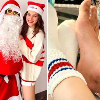 Kriti Sanon's Christmas 2024: MS Dhoni dons Santa suit, rumoured beau Kabir Bahia joins celebration; see pics!