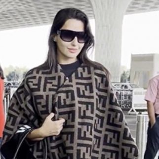 Nora Fatehi's winter airport look is so cool