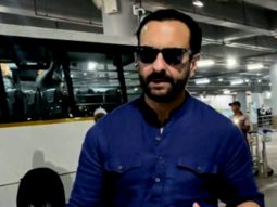 Pataudi king Saif Ali Khan snapped at the airport