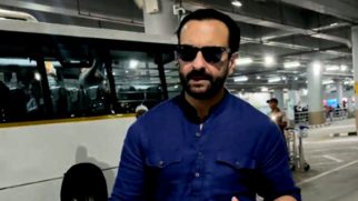 Pataudi king Saif Ali Khan snapped at the airport