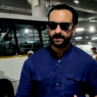 Pataudi king Saif Ali Khan snapped at the airport