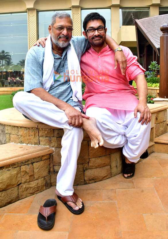 photos aamir khan nana patekar and anil sharma snapped during vanvaas promotions 2