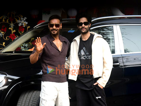 Photos: Ajay Devgn, Aaman Devgan, Rasha Thadani and others snapped at Kalina airport Photos: Ajay Devgn, Aaman Devgan, Rasha Thadani and others snapped at Kalina airport