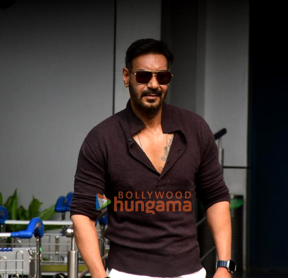 photos ajay devgn aaman devgan rasha thadani and others snapped at kalina airport 5