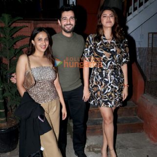 Photos: Akansha Ranjan Kapoor, Anushka Ranjan, Aditya Seal and others snapped in Bandra