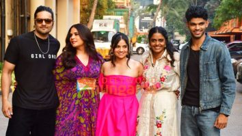 Photos: Ali Fazal, Richa Chadha, Kesav Binoy Kiron and others snapped promoting Girls Will Be Girls at JW Marriott