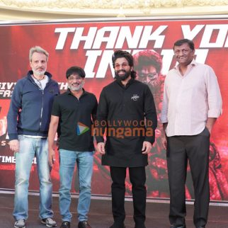 Photos: Allu Arjun and others grace Pushpa 2: The Rule thank you India press meet in Delhi