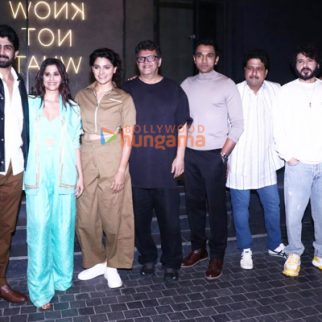 Photos: Divyenndu, Pratik Gandhi, Saiyami Kher, and others snapped at Excel Entertainment office for the screening of Agni