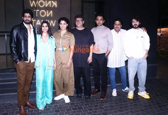 Photos: Divyenndu, Pratik Gandhi, Saiyami Kher, and others snapped at Excel Entertainment office for the screening of Agni | Parties & Events