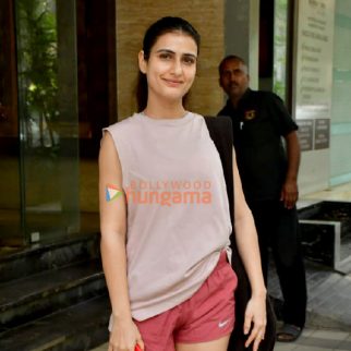 Photos: Fatima Sana Shaikh and Shraddha Kapoor snapped at the gym in Juhu