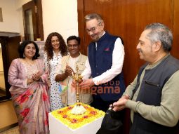 Photos: Kabir Bedi, Parveen Dusanj and others snapped at the inauguration of Dilip Mali’s art show Whispers of Nature