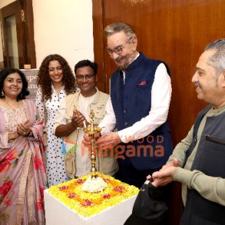 Photos: Kabir Bedi, Parveen Dusanj and others snapped at the inauguration of Dilip Mali’s art show Whispers of Nature