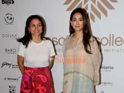 Photos: Mira Rajput Kapoor and Dia Mirza snapped at the second edition of Conscious Collective, an initiative by Godrej Design Lab in Mumbai