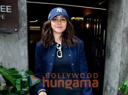 Photos: Mrunal Thakur snapped outside a cafe in Bandra