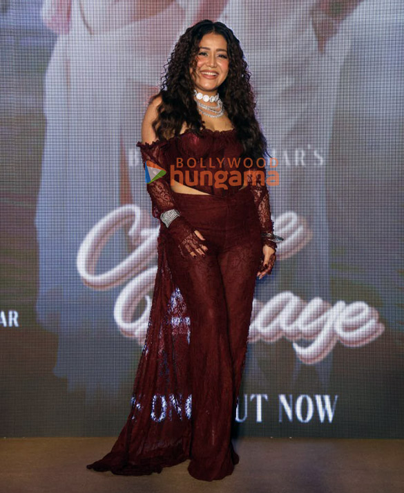 photos nora fatehi mannara chopra nikki tamboli bhushan kumar and others grace the launch of music video aaye haaye 5