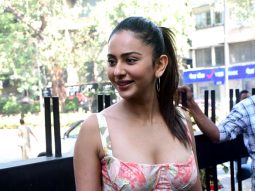 Photos: Rakul Preet Singh snapped outside Ramesh S Taurani’s office in Khar